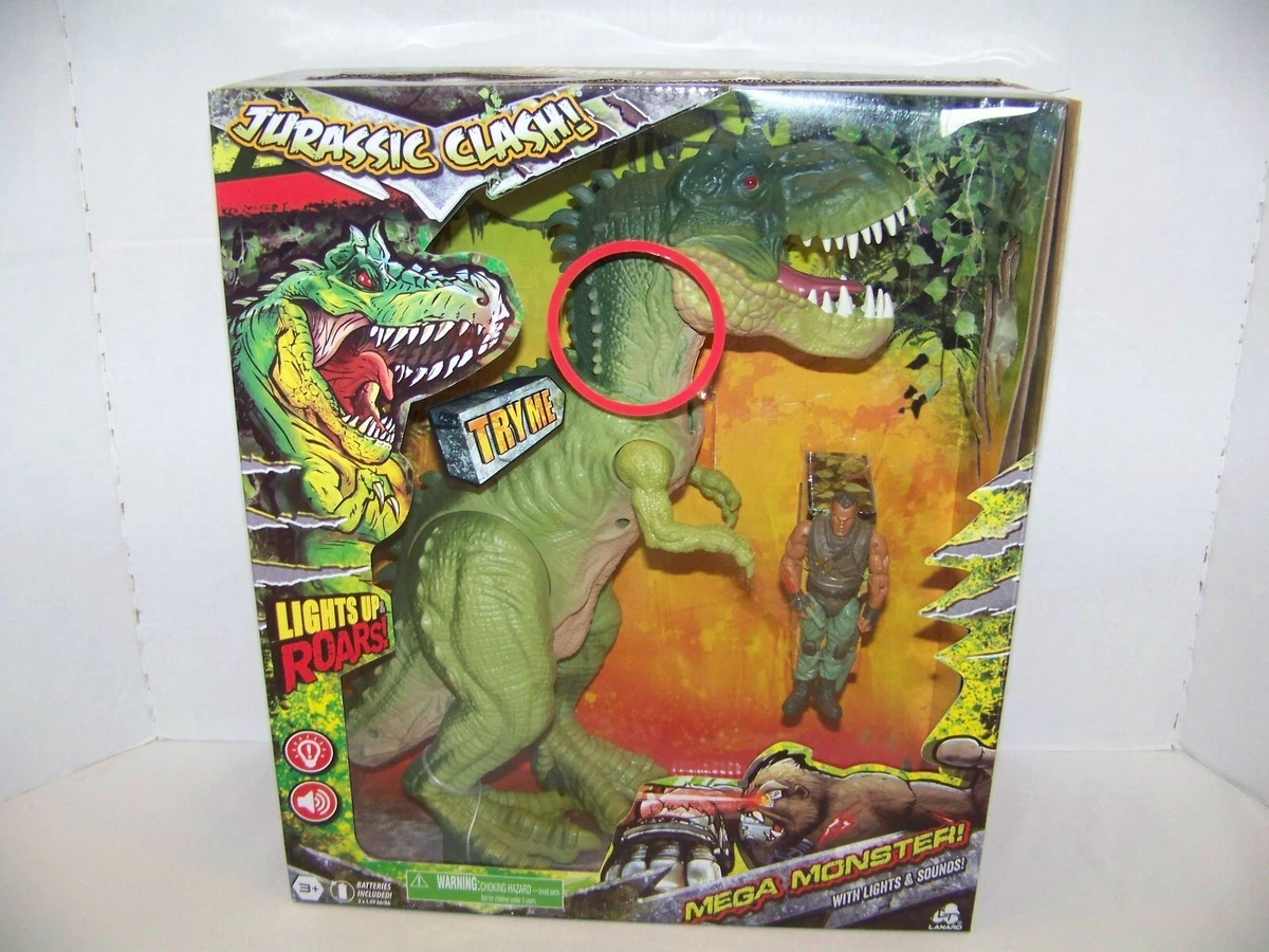 Jurassic hotsell clash toys