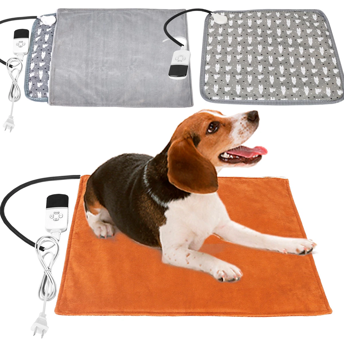 Waterproof Warmer Heater Bed Electric Pet Heating Heated Mat Dog/Cat Puppy  Pad | eBay