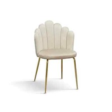 4 Sedie Imbottite in Velluto Panna - Verde - Bordò - Giallo Ocra