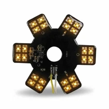 TRUX 5" Star LED Light for 13" Donaldson Air Cleaners - Amber TLED-X3A