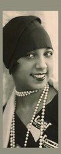 Josephine Baker - Dancer & Singer - Laminated Photo Bookmark - 2.5 x 6 inch