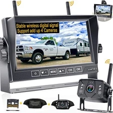 A7 Hd 1080p Digital Wireless Backup Camera With 7 Inch Dvr Monitor 2021 Newest 