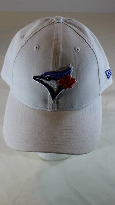 TORONTO BLUE JAYS MLB WHITE FITTED BASEBALL CAP SZ:XXL 2XL NEW