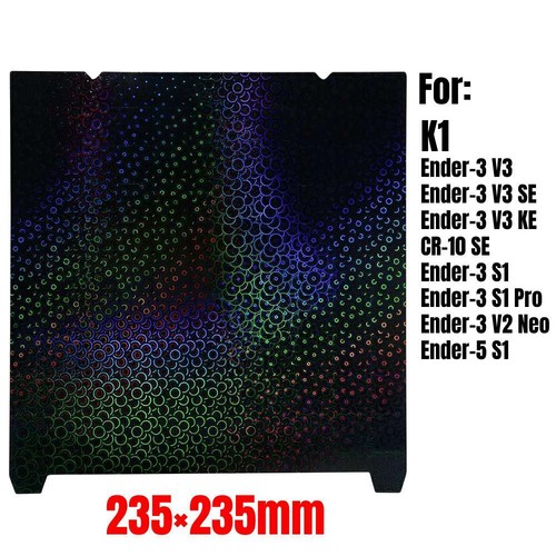 Creality Dual-Sided PET Kaleidoscope Plateform Board 235×235 for K1 Ender-3 V3