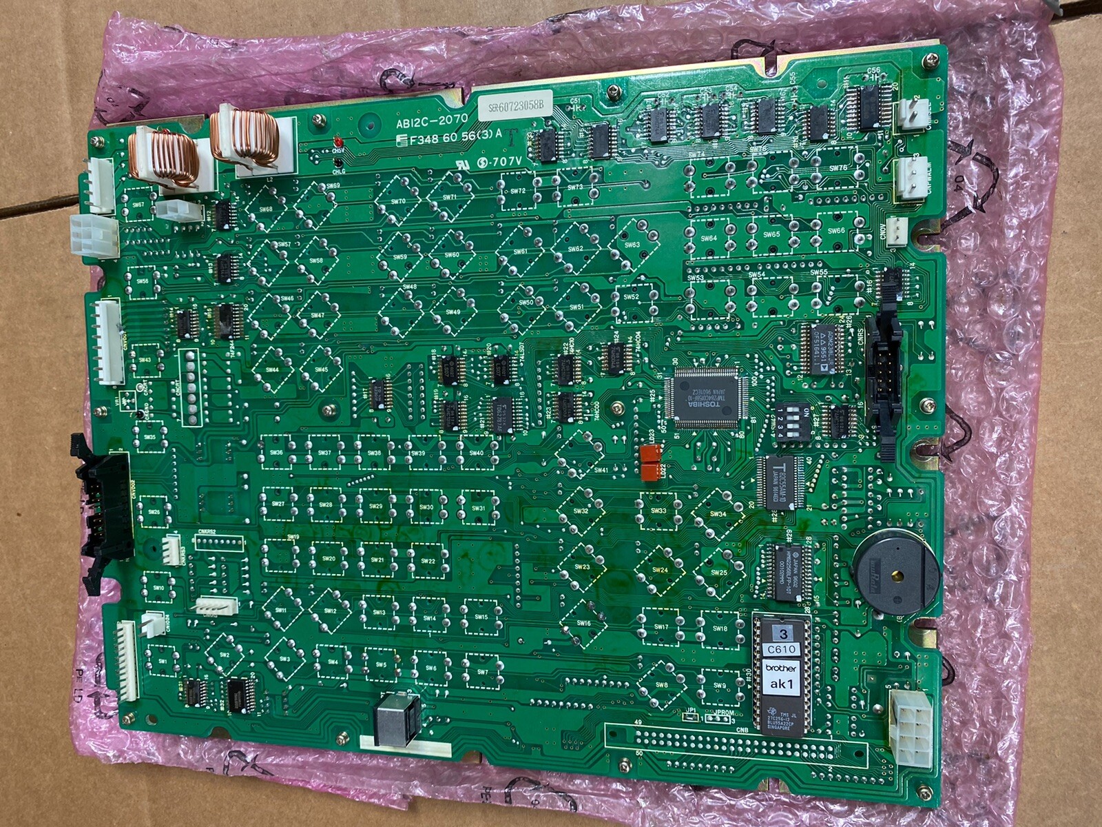 BROTHER OPERATOR CONROL PANEL KEYPAD AB12C-2070/_E4 644859011 AB12C ...