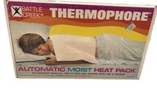 Battle Creek Thermophore 056 Automatic Moist Heat Pack Pad 13" x 13" Vintage