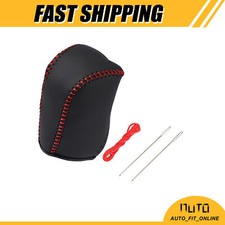 Car Faux Leather Gear Shift Knob Cover Single Custom For Toyota Camry 2007-2011 Car Faux Leather Gear Shift Knob Cover Single Custom For Toyota Camry 2007-2011