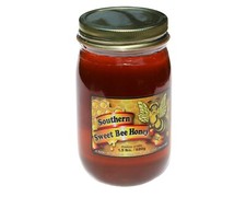 24oz Organic Alabama Honey Harvested by Southern Sweet Bee LLC
