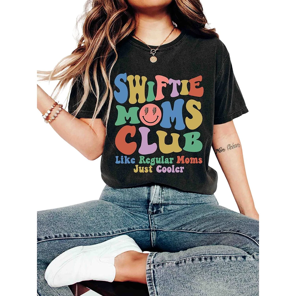 Swiftie Moms Club Shirt Swiftie Mom Shirt Like Regular Moms Just