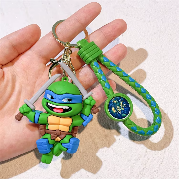Teenage Mutant Ninja Turtles 3D Characters Silicone Keychain TMNT | eBay