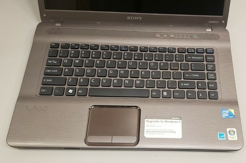 Sony VAIO PCG-7173L Intel Core 2 Duo 1GB RAM 0GB HDD CRACKED SCREEN - Picture 5 of 8