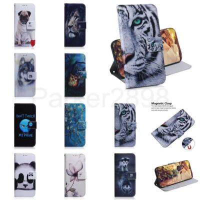 For Google Pixel 6 Pro 3a XL Pattern Leather Wallet Flip Stand Card Slot Case
