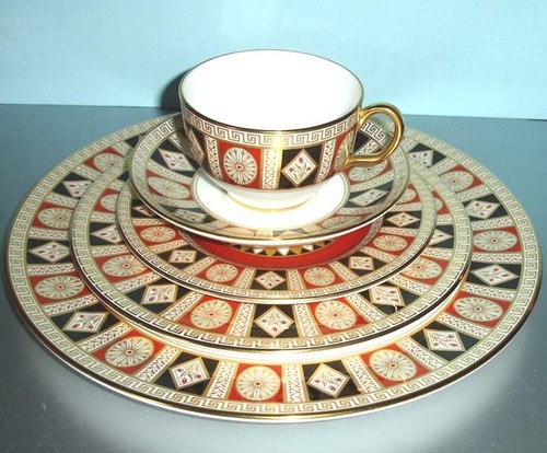 Minton Alhambra 5 Piece Place Setting Bone China England New Plain Box - 第 1/3 張圖片