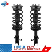 Pair Front Struts Shocks w/Coil Spring For 2007-2010 Ford Edge Lincoln MKX