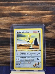 Blaine's Doduo 61/132 1st Edition Common Gym Challenge Pokemon NM 2000 WOTC