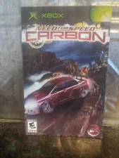 NEED FOR SPEED Carbon XBOX Original EA Games 2006 Instruction Booklet Manual