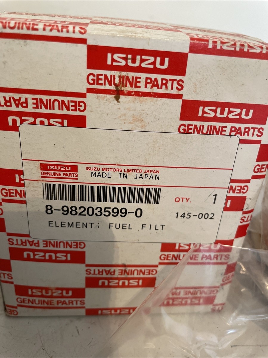 GENUINE ISUZU FUEL FILTER 8-98203599-0 NEW OEM | eBay