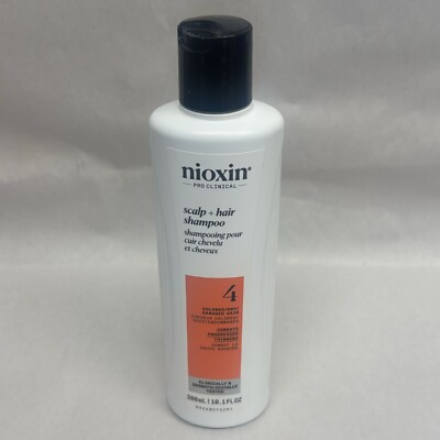 Nioxin System 4 Color Safe Cleanser Shampoo 10.1 Fl oz / 300mL