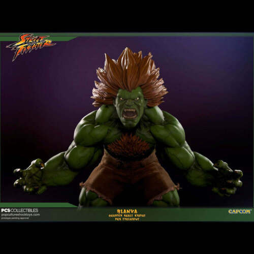 POP CULTURE SHOCK PCS Street Fighter Blanka Savage EXCLUSIVE ¼ Scale Statue NEW - Picture 6 of 10