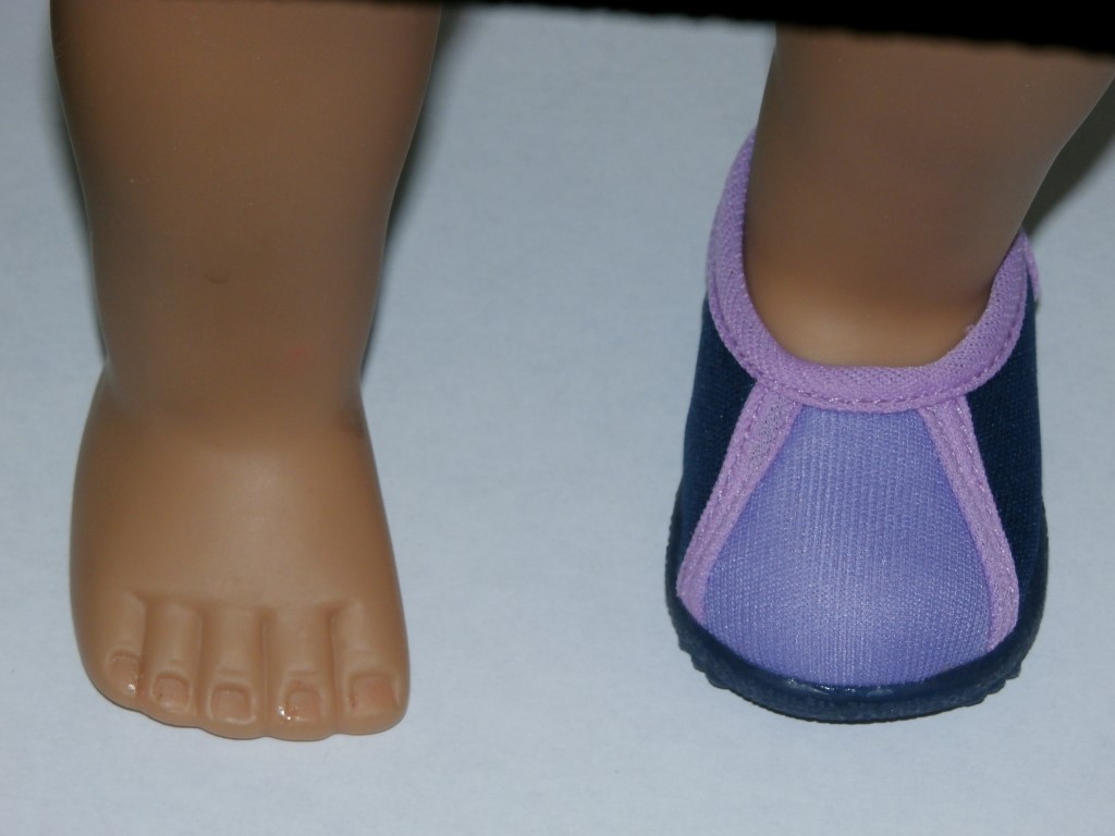 SAOLA American Girl Doll GOTY Kailey calzino sinistro acqua solo scarpa singola ricambio 2003