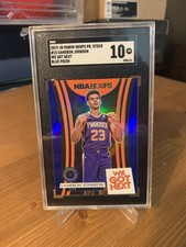 2019-20 Panini NBA Hoops Cameron Johnson We Got Next Blue Prizm Rc SGC 10 💎 #15