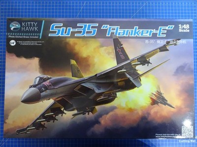 Kitty Hawk 80142  Su-35 Flanker-E  1/48  plus viel Zubehör