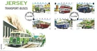 1998 Jersey 75th Anniv of Jersey Motor Transport Company. Buses First Day Cover