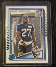 2025 Panini Donruss Rated ROOKIE Woody Marks #377 — Houston Texans (RC)