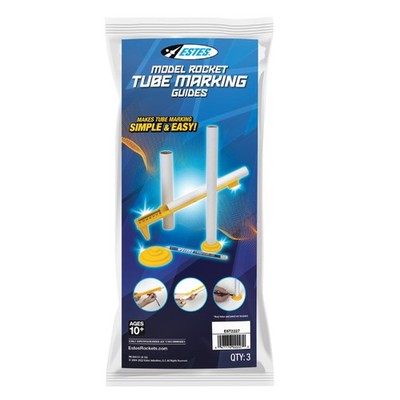Estes 2227 Tube-Marking Guide, Flying-Rocket-Model Building Tool, Multi