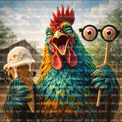DIGITAL ROOSTER 2 PHOTO DIGITAL PRODUCT PHOTOGRAPH IMAGE WALLPAPER PRINT 0.99