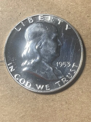 1953 Franklin Half Dollar - Proof - As Shown! (#2110)