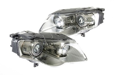Headlights Pair Xenon AFS Fits VW Passat 3C2 B6 2007-2010