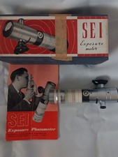 Vintage SEI EXPOSURE PHOTOMETER -Rare 1950  s/60  s