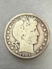 1905 Barber Half Dollar