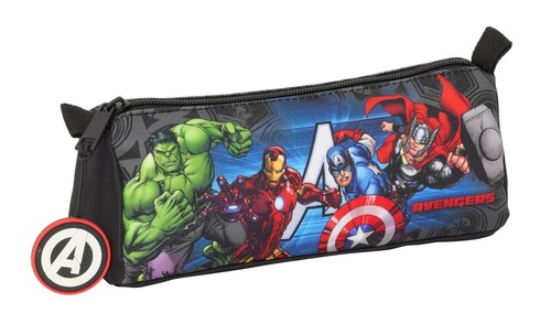Safta Avengers 3D Kids Backpack – Adapts To Strollers, Easy Clean, 22x10x27 Cm, Dark Blue/Red, Officially Licensed