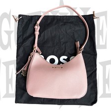 Magnifique Petit Sac à Main Boss – Cuir Rose – Très bon état – Avec Dustbag