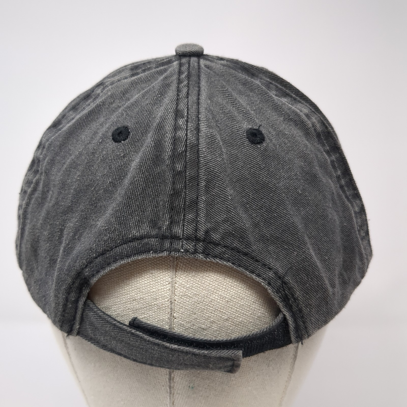 Unbranded Strapback Cap Gray One Size Adjustable … - image 6