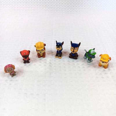 Paw Patrol Mini Action Figures Lot of 7 Misc Characters 