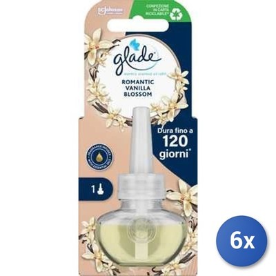 6X Bundle Glade Steckdose Nachfüllung Vanille