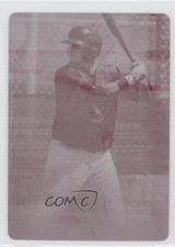 2011 Playoff Contenders Printing Plate Magenta 1/1 Nick Ramirez #61 0t3