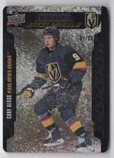 2019-20 Upper Deck Credentials Steel Wheels Gold Cody Glass 87/99 Vegas Golden