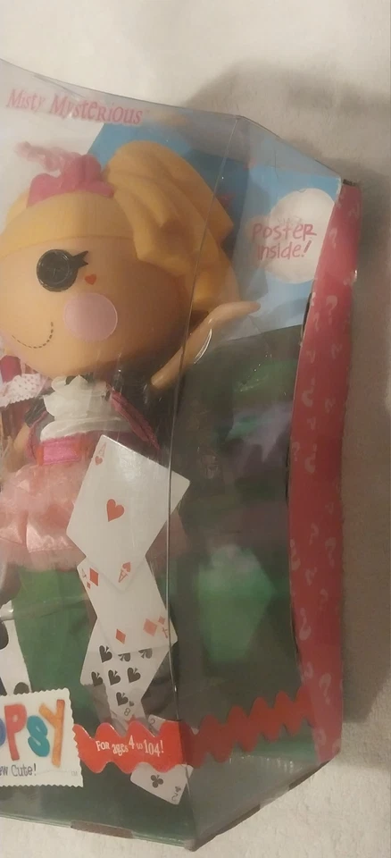 Lalaloopsy Sew Magical Sew Cute Misty Mysterious 12" Doll Pet & Poster OPEN BOX - Image 4 of 4