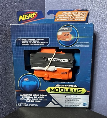 NEW Nerf N-Strike Modulus  TARGETING LIGHT BEAM Green Attachment / Hasbro