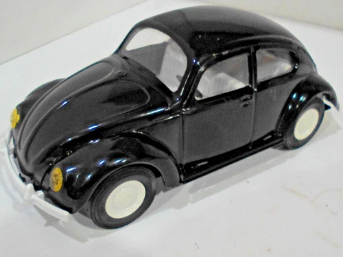 Tonka Volkswagen Black Beetle #52680 Metal 1960’s 8.5" Long-Excellent Plus Cond