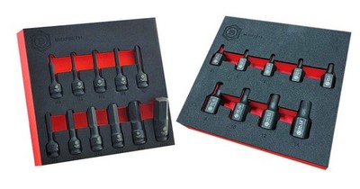 3/8'' Antrieb Sechskant Schlagschrauber Set + Bolzenausdreher Set - Britool Hallmark