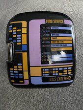 Rare 2016 Star Trek Mini Fridge USS Enterprise Food service 7 Liter Refrigerator