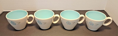 Ever Yours Boutonniere Taylor Smith & Taylor Tea/Coffee Cup Set of 4