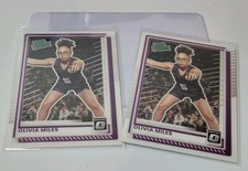 Olivia Miles 2025-26 Panini Donruss Optic RC Lot x2 - Minnesota Lynx!!!!!!!