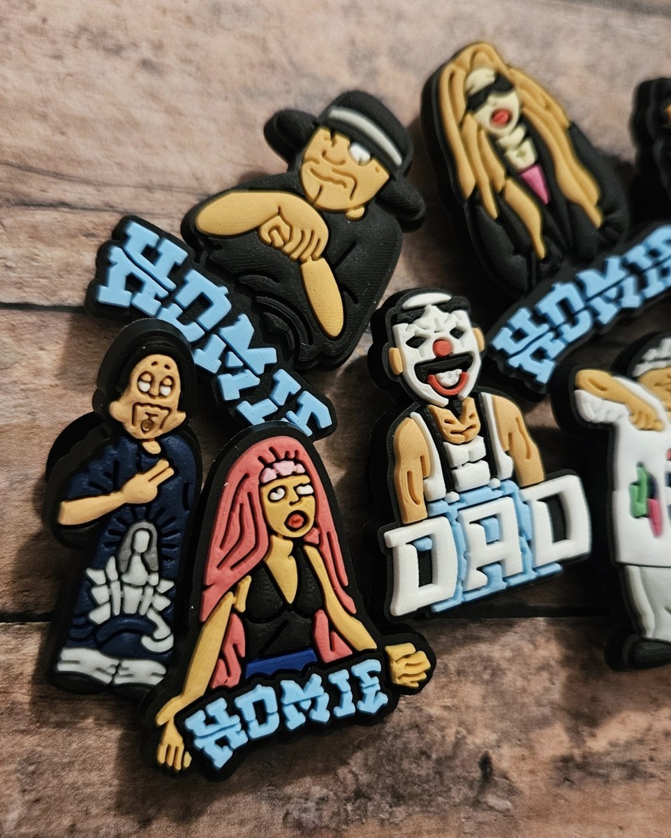 Homies Shoe Charms -Oldschool Cholo Chicano Culture Accessories