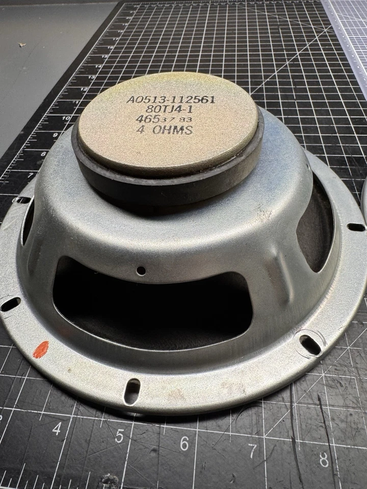 Woofer Foster Cone 80TJ4-1 de colección raro de 8" - 4 ohmios - Foto 2 de 4